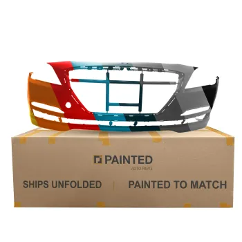 HYUNDAI GENESIS SEDAN  FRONT BUMPER COVER PRM (WO/WASHER)(WO/SENSOR) OEM#86511B1000 2015-2016 PL# HY1000206