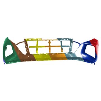 HYUNDAI TUCSON FRONT BUMPER COVER PRIMED (W/SENSOR)(LIMITED)(USA BUILT **CAPA** OEM#86540CW010 2022-2024 PL# HY1014107C