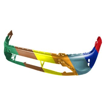 HYUNDAI KONA FRONT BUMPER COVER LOWER TXT-BLACK (SE/SEL) OEM#86510J9CC0 2022-2023 PL# HY1015130