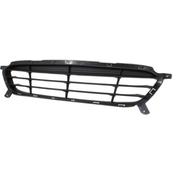 HYUNDAI ACCENT HATCHBACK FRONT BUMPER GRILLE TXT BLACK (CAN USE FOR 15-16) OEM#865611R000 2012-2017 PL# HY1036116