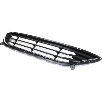 HYUNDAI ELANTRA SEDAN  FRONT BUMPER GRILLE BLACK W/LWR OUTER CHROME MLDG (KOREA BUILT) OEM#865603X000 2011-2013 PL# HY1036123