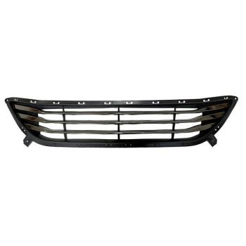HYUNDAI ELANTRA SEDAN  FRONT BUMPER GRILLE W/CHROME BAR W/LWR OUTER CHROME MLDG (USA BUILT) OEM#865603Y200 2011-2013 PL# HY1036125