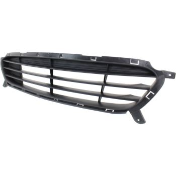 HYUNDAI ACCENT SEDAN FRONT BUMPER GRILLE TXT BLACK **CAPA** OEM#865611R010 2015-2017 PL# HY1036128C