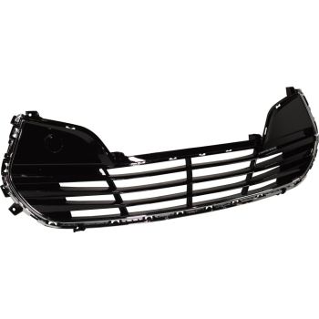 HYUNDAI VELOSTER  FRONT BUMPER GRILLE (W/CHROME MLDG)(WO/TURBO) **CAPA** OEM#865602V010 2012-2017 PL# HY1036135C