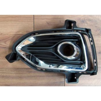 HYUNDAI ACCENT SEDAN  FOG LAMP COVER LEFT (Driver Side) CHROME/BLACK (W/FOG) OEM#86521J0000 2018-2022 PL# HY1038145