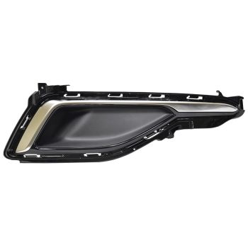 HYUNDAI SONATA  FOG LAMP COVER RIGHT (Passenger Side) CHROME/BLACK (STD BMP)(WO/DRL) OEM#86522C1000SCR 2015-2017 PL# HY1039159