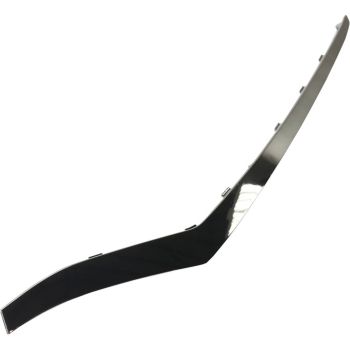 HYUNDAI SONATA  FRONT BUMPER MLDG LEFT (Driver Side) SATIN-CHROME (SPORT BMP) OEM#86563C2800 2018-2019 PL# HY1046113