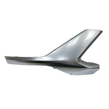 HYUNDAI SANTA FE  FRONT BUMPER MLDG LOWER RIGHT (Passenger Side) SATIN-CHROME OEM#86579S2600 2021-2023 PL# HY1047122