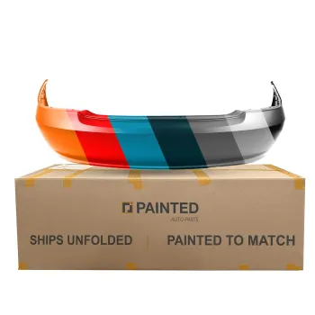 HYUNDAI ELANTRA REAR BUMPER COVER PRIMED (SD-W/O MOLDING TYPE) OEM#866102D500 2004-2006 PL# HY1100141