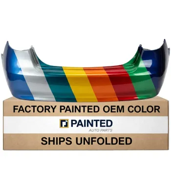 2007-2010 HYUNDAI ELANTRA SEDAN Rear Bumper CAPA OEM 866102H000 PL# HY1100156C