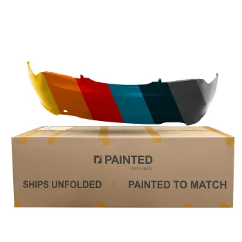 HYUNDAI GENESIS COUPE  REAR BUMPER COVER PRIMED (WO/PARKING)(FROM 4-3-09) OEM#866112M101 2010-2016 PL# HY1100173