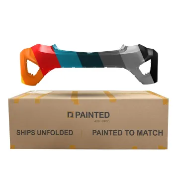 HYUNDAI VELOSTER REAR BUMPER COVER PRIMED (W/TURBO)(WO/SENSOR) OEM#866112V500 2013-2017 PL# HY1100193