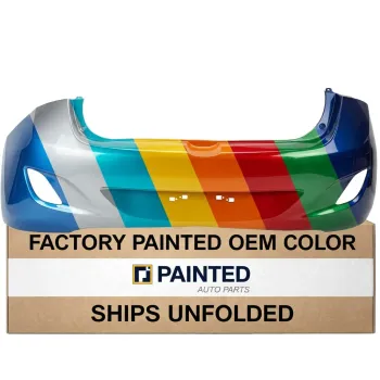 2013-2017 HYUNDAI ELANTRA GT Rear Bumper OEM #86611A5000 PL# HY1100196