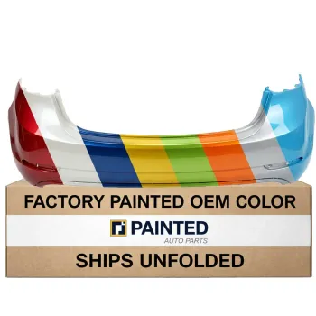 2011-2016 HYUNDAI ELANTRA SEDAN Rear Bumper OEM 866113X700 PL# HY1100202