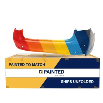 GENESIS G80  REAR BUMPER COVER PRIMED (W/SENSOR)(3.8/5.0L) OEM#86640B1100 2017-2020 PL# HY1100204