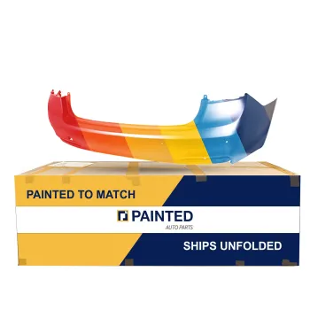 GENESIS G80  REAR BUMPER COVER PRIMED (W/SENSOR)(3.8/5.0L)**CAPA** OEM#86640B1100 2017-2020 PL# HY1100204C