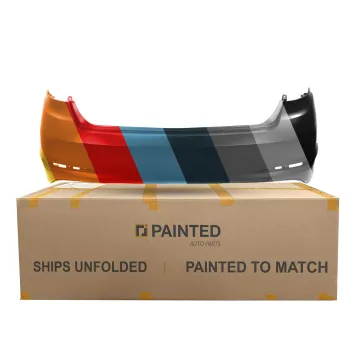 HYUNDAI SONATA REAR BUMPER COVER PRIMED (WO/SENSOR) **CAPA** OEM#86611C2000 2015-2017 PL# HY1100205C