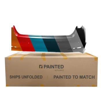 HYUNDAI SONATA REAR BUMPER COVER PRIMED (W/ SENSOR) OEM#86610C2000 2015-2017 PL# HY1100206