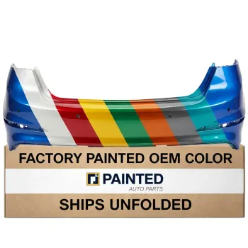 2017-2018 HYUNDAI ELANTRA SEDAN Rear Bumper EXC SPORT MDL CAPA OEM# 86111F3000 PL# HY1100212C
