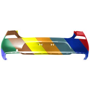 HYUNDAI ELANTRA GT REAR BUMPER COVER PRIMED (EXC N-LINE DESIGN) **CAPA** OEM#86611G3010 2019-2020 PL# HY1100224C