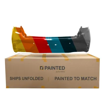 HYUNDAI SONATA HYBRID REAR BUMPER COVER PRIMED (W/SENSOR) OEM#86610E6710 2018-2019 PL# HY1100229