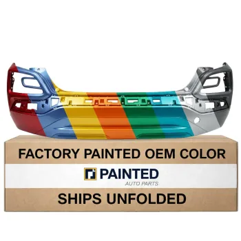 2018-2021 HYUNDAI KONA Rear Bumper Textured Black Without Silver Trim SE/SEL CAPA OEM# 86610J9001 PL# HY1100230C