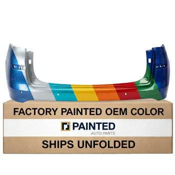 2019-2021 HYUNDAI TUCSON Rear Bumper Upper with Sensor CAPA OEM# 86640D3500 PL# HY1100238C