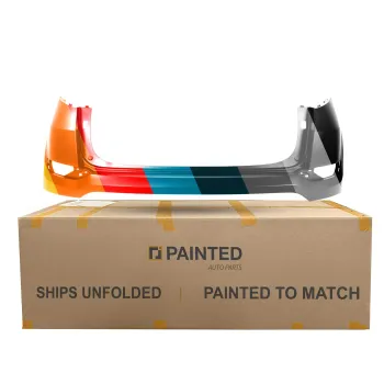 HYUNDAI TUCSON REAR BUMPER UPPER COVER PRIMED (WO/SENSOR) **CAPA** OEM#86611D3000 2016-2018 PL# HY1114103C