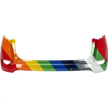 2016-2018 HYUNDAI TUCSON Rear Bumper Upper w/ Sensor OEM 86640D3000 PL# HY1114104