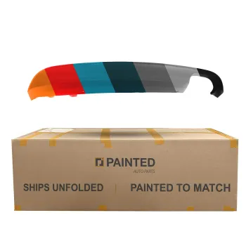 HYUNDAI ELANTRA SEDAN REAR BUMPER COVER LOWER BLACK 2.0L(SPORT MDL)(KOREA)**CAPA** OEM#866123X710 2014-2016 PL# HY1115107C