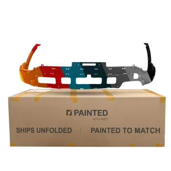 HYUNDAI SANTA FE SPORT (2.0/2.4L) REAR BUMPER COVER LOWER MAT-TXT BLACK (WO/SENSOR) OEM#866124Z500 2017-2018 PL# HY1115115