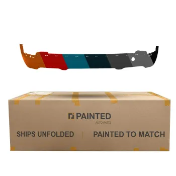 HYUNDAI TUCSON  REAR BUMPER LOWER COVER BLACK (WO/SKID PLATE) OEM#86612D3500 2019-2021 PL# HY1115122