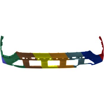 HYUNDAI SANTA FE REAR BUMPER COVER LOWER PRIMED (W/6 PK SENSOR)(CALLIGRAPHY) **CAPA** OEM#86650S2850 2021-2023 PL# HY1115130C