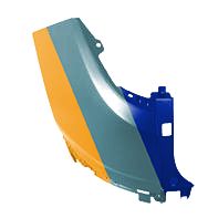 HYUNDAI TUCSON REAR BUMPER SIDE COVER LEFT (Driver Side) PRIMED (USA BUILT) **CAPA** OEM#86656CW000 2022-2024 PL# HY1116100C