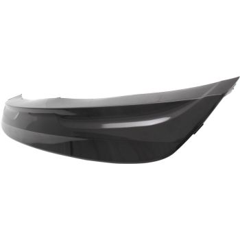 HYUNDAI SONATA REAR BUMPER VALANCE DK-GRAY (2.4L SINGLE EXHAUST)**CAPA** OEM#866913Q700 2014 PL# HY1195111C