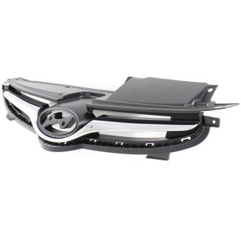 HYUNDAI ELANTRA SEDAN  GRILLE BLACK W/CHROME MLDG (KOREA) **CAPA** OEM#863503X700 2014-2015 PL# HY1200173C