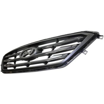 HYUNDAI SONATA GRILLE SILVER/CHR-BLK MOLDING (WO/AUTO CRUISE)(SPORT BMP) OEM#86350C2300 2015-2017 PL# HY1200182