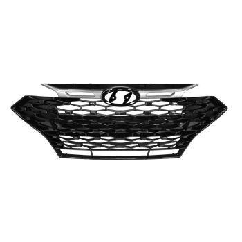 HYUNDAI ELANTRA SEDAN GRILLE BLACK W/SATIN-CHROME MLDG (SPORT MDL) OEM#86350F2NA0 2019-2020 PL# HY1200246