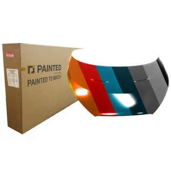 HYUNDAI VELOSTER HOOD (W/STRUT SUPPORT)(TO 12-23-14) OEM#664002V510 2013-2015 PL# HY1230162