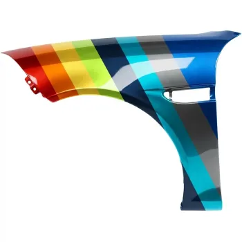 2007-2008 Hyundai Tiburon Fender Left Driver Side OEM# 663112C710 PL# HY1240143