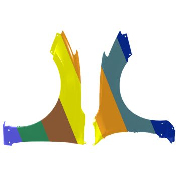 HYUNDAI VELOSTER  FENDER LEFT (Driver Side) (1.6L W/TURBO) OEM#66311J3010 2019-2021 PL# HY1240175