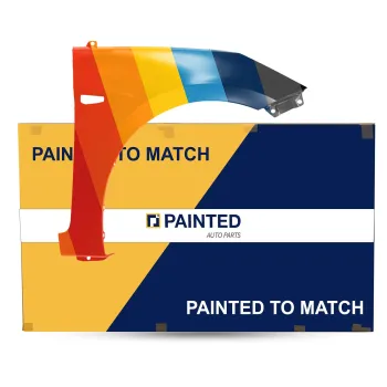 2012-2013 Hyundai Accent Sedan Fender Right Passenger Side With Side Marker Hole OEM# 663211R300 PL# HY1241153