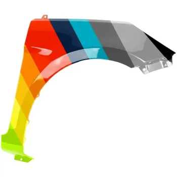 2012-2017 Hyundai Accent Sedan Fender Right Passenger Side WO SIDE MARKER HOLE CAPA OEM# 663211R350 PL# HY1241154C