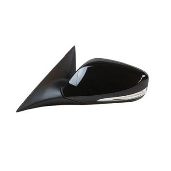 HYUNDAI VELOSTER DOOR MIRROR LEFT (Driver Side) PWR/N-HTD (W/SIGNAL) OEM#876102V320-PFM 2012-2013 PL# HY1320188