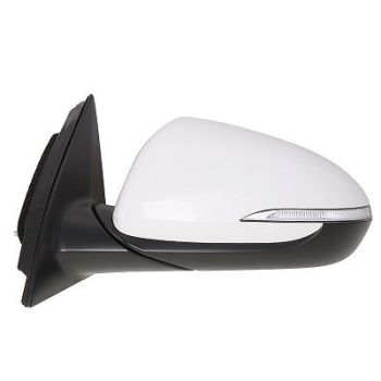 HYUNDAI ELANTRA GT DOOR MIRROR LEFT (Driver Side) PWR/HTD/SIGNAL (W/BSD)(BLACK CVR) OEM#87610G3250 2018-2020 PL# HY1320249