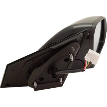 HYUNDAI SONATA DOOR MIRROR RIGHT (Passenger Side) PWR/HTD/SIGNAL (W/BSD)(WO/MEMORY)(MATTE BLK)(MAN-FOLD) OEM#87620C2520 2018-2019 PL# HY1321238