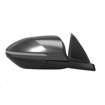 HYUNDAI TUCSON DOOR MIRROR RIGHT (Passenger Side) PWR/SIGNAL (SE MDL)(W/BSD)(USA BUILT)(BLACK CVR) OEM#87620CW070 2022-2024 PL# HY1321336