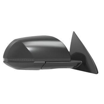 HYUNDAI IONIQ 5 DOOR MIRROR RIGHT (Passenger Side) PWR/HTD/SIGNAL/P-FOLD (SEL MDL)(W/BSD)(BLACK CVR) OEM#87620GI190 2022 PL# HY1321339