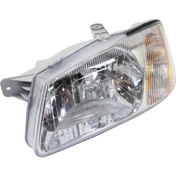 HYUNDAI ACCENT (EXC 06 SEDAN) HEAD LAMP ASSEMBLY LEFT (Driver Side) OEM#9210125050 2000-2002 PL# HY2502123