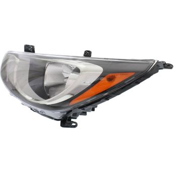 HYUNDAI ACCENT HATCHBACK HEAD LAMP ASSEMBLY LEFT (Driver Side) (HALOGEN) **CAPA** OEM#921011R010 2012-2014 PL# HY2502163C